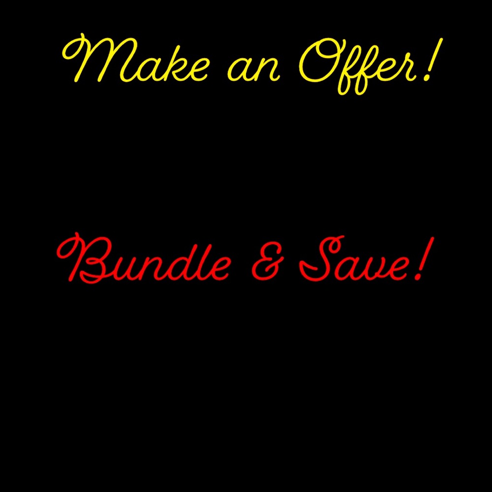 MAKE AN OFFER! - BUNDLE & SAVE!
